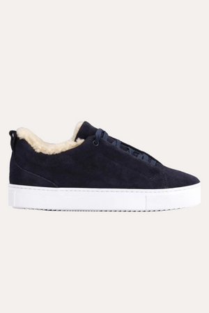 Leo Navy Suede
