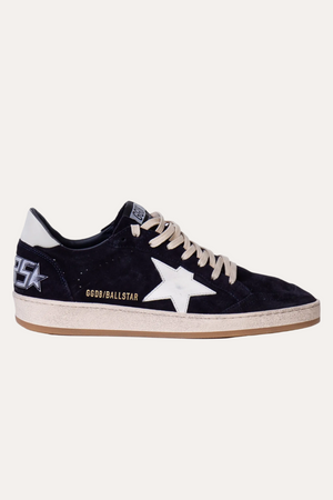 Men's Ballstar Suede Dark Blue/White