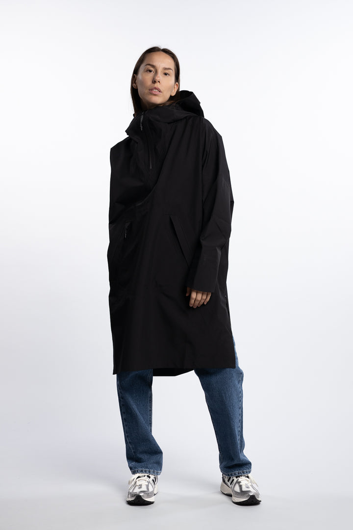 Aalesund Poncho - Black