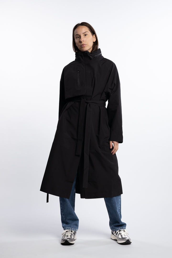 Vik Coat- Black