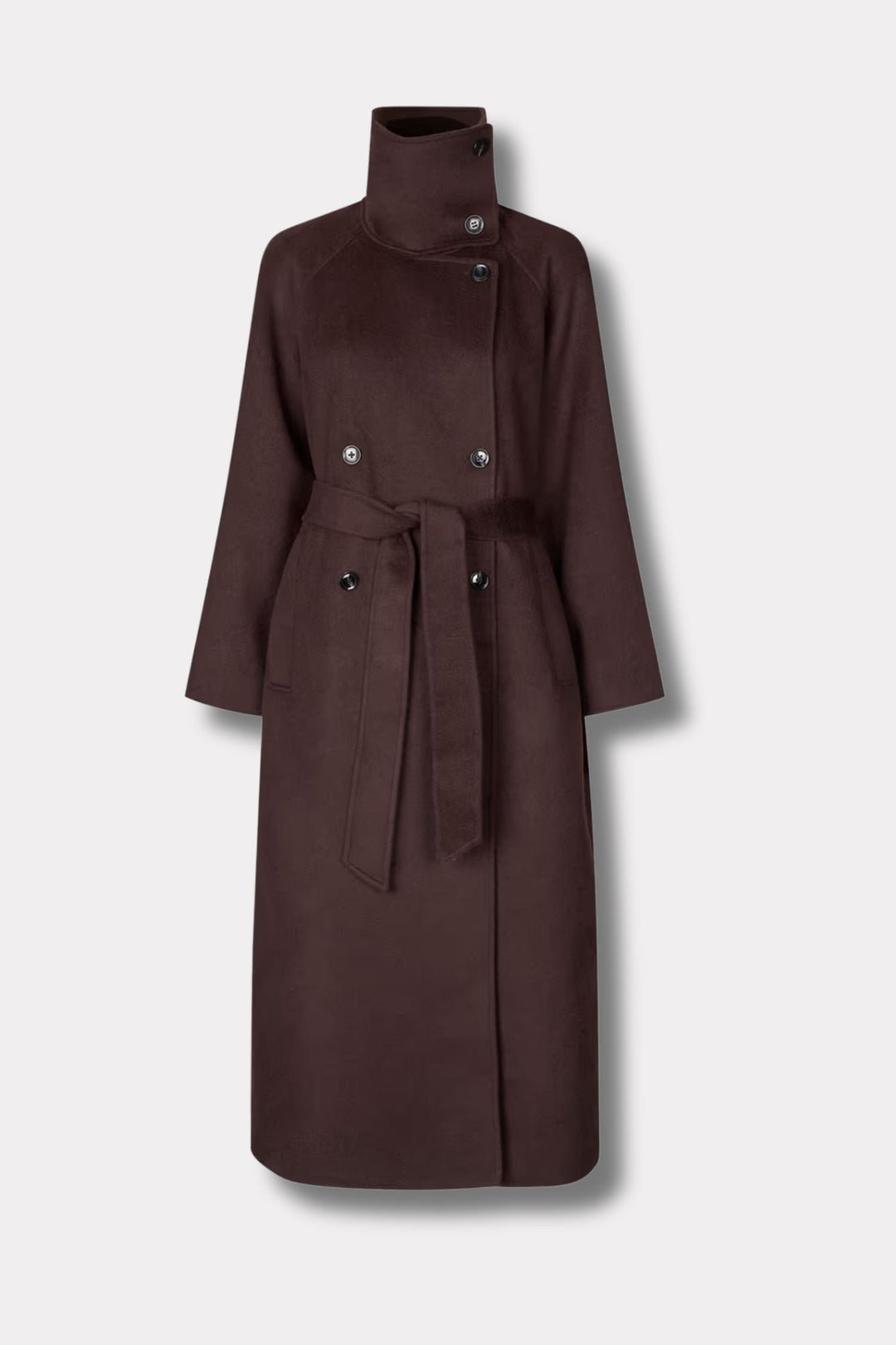Sahanne Coat 15772 - Black Coffee