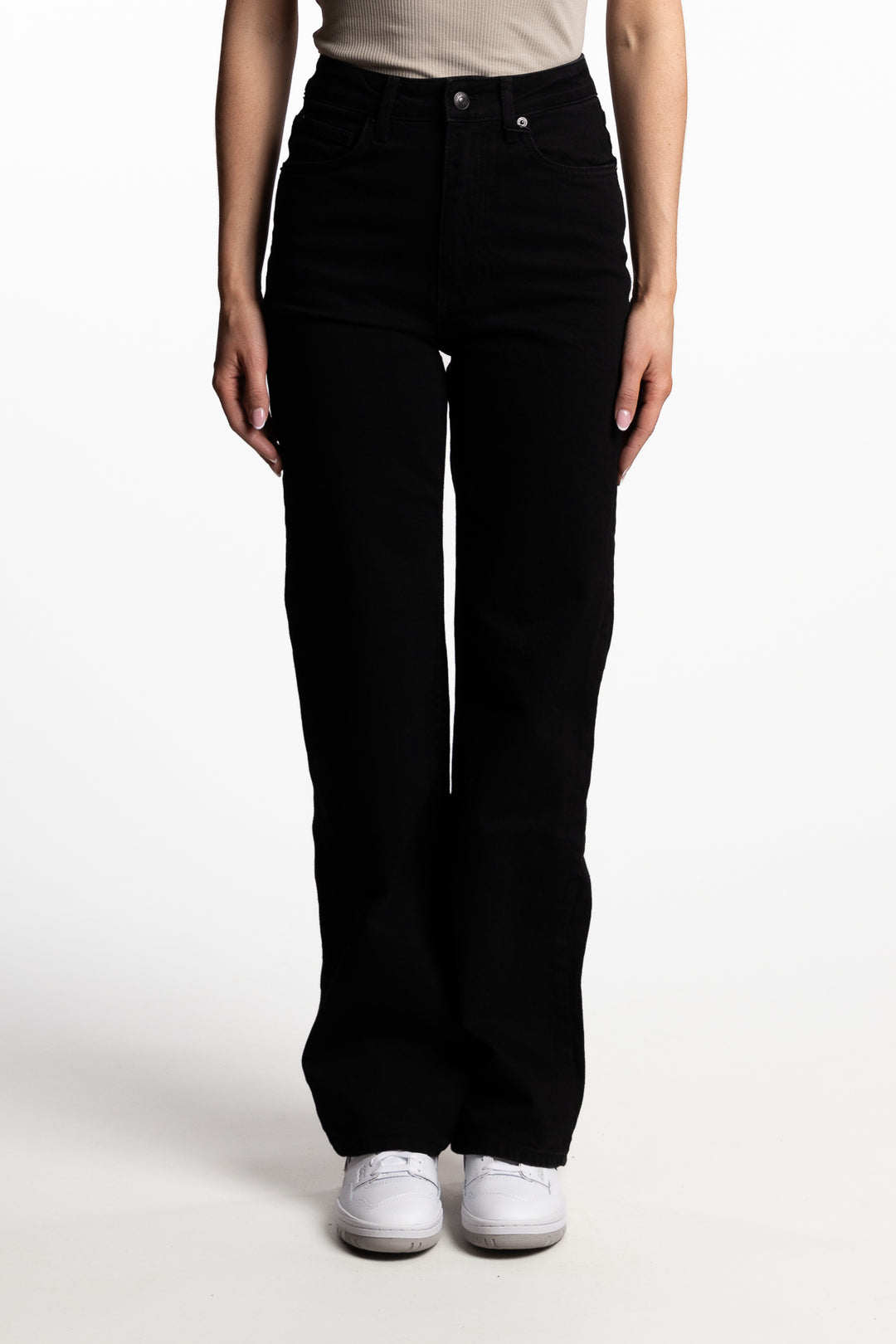 Luca highwaist wide leg-  Black