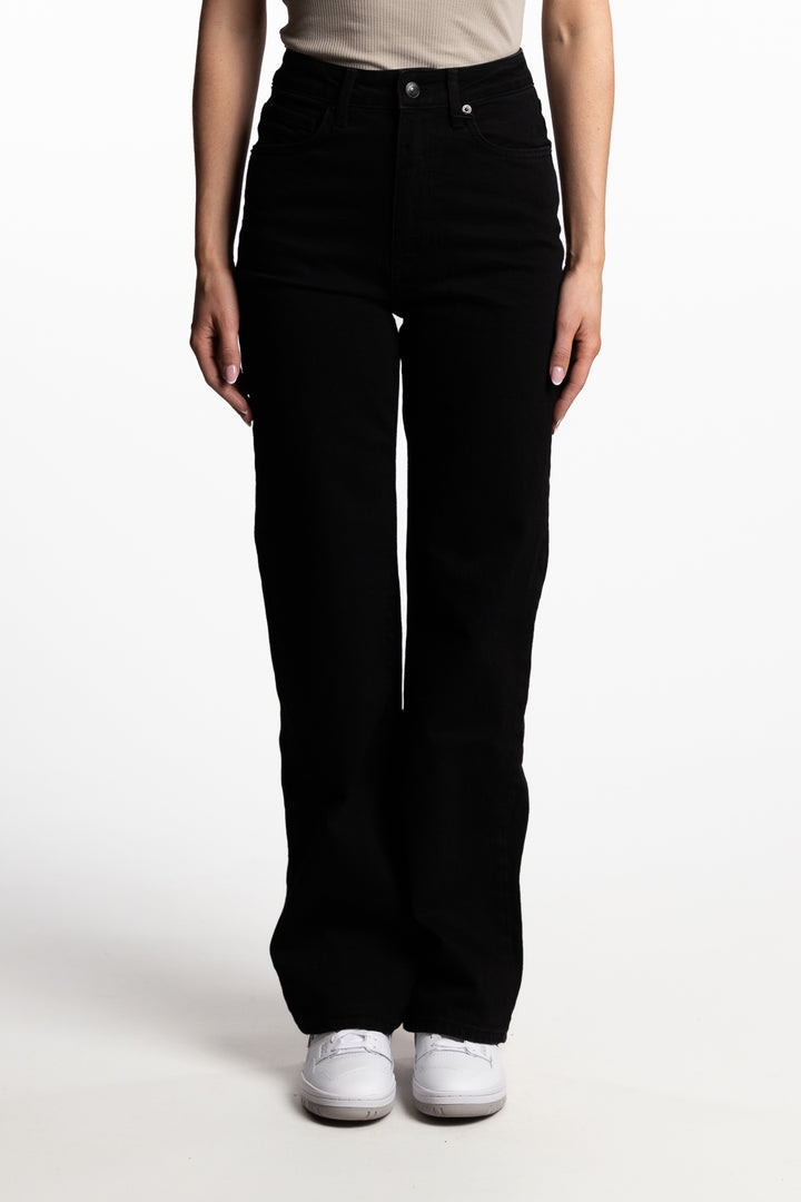 Luca highwaist wide leg-  Black