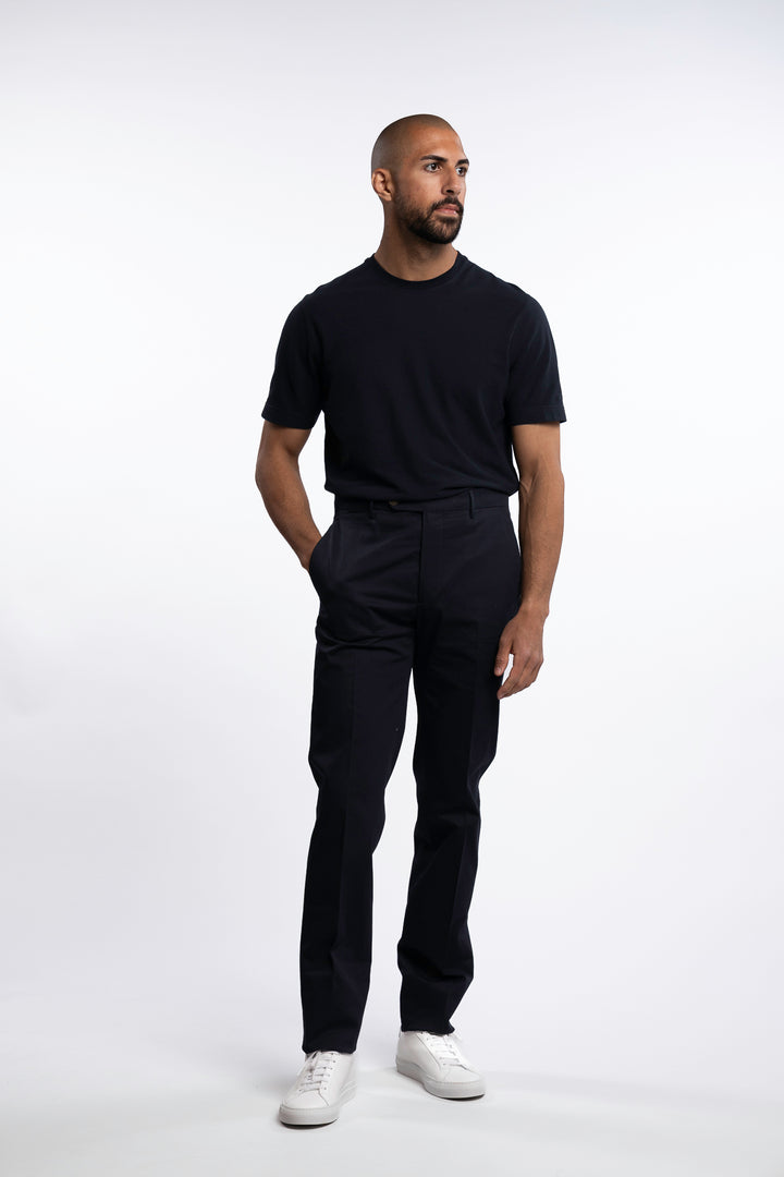 Vulcano Cotton Chinos Navy