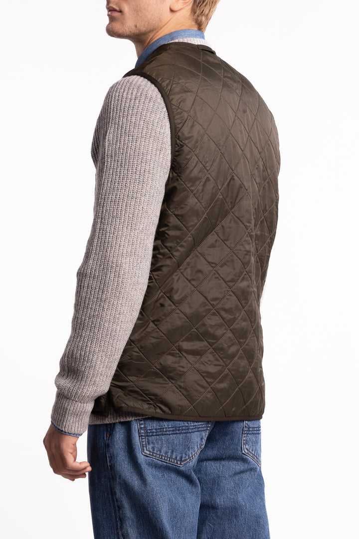 Polarquilt Waistcoat/Zip-In Liner Olive