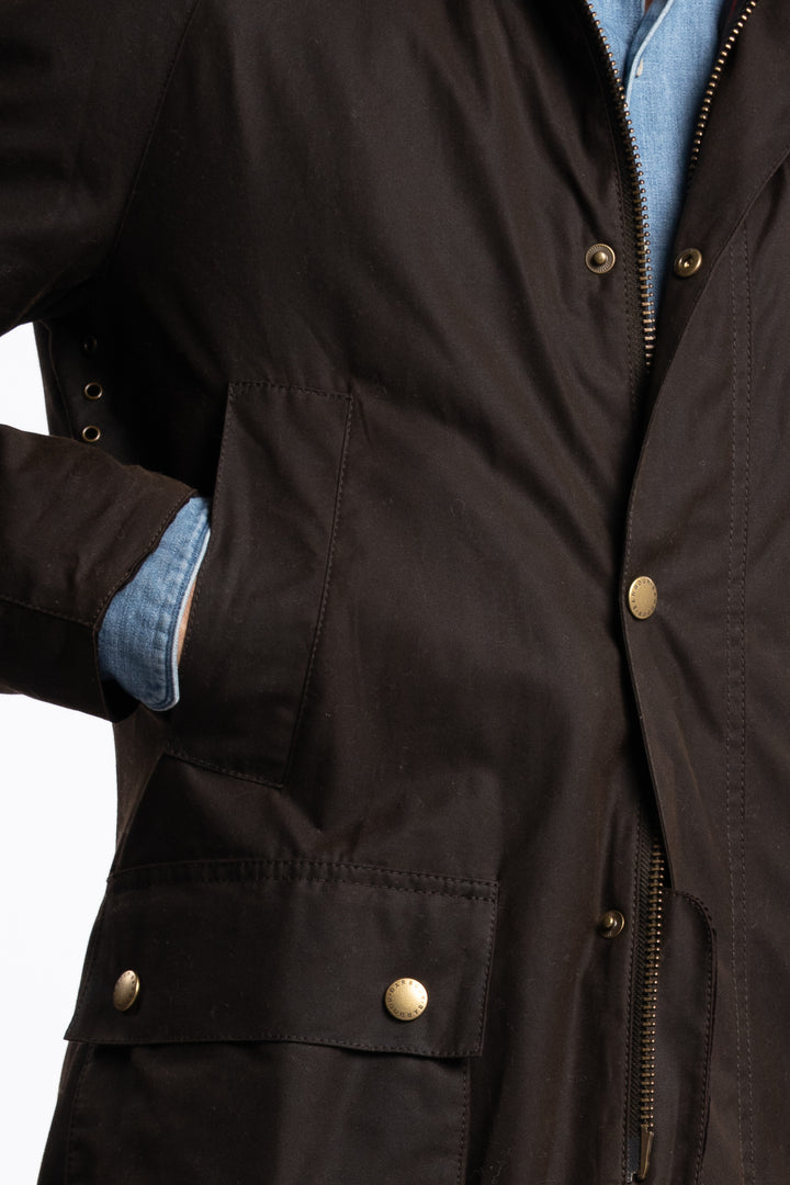 Ashby Wax Jacket Olive