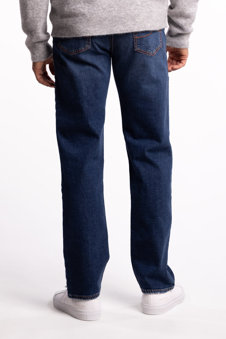 Edo Regular-Straight Jeans Medium Blue