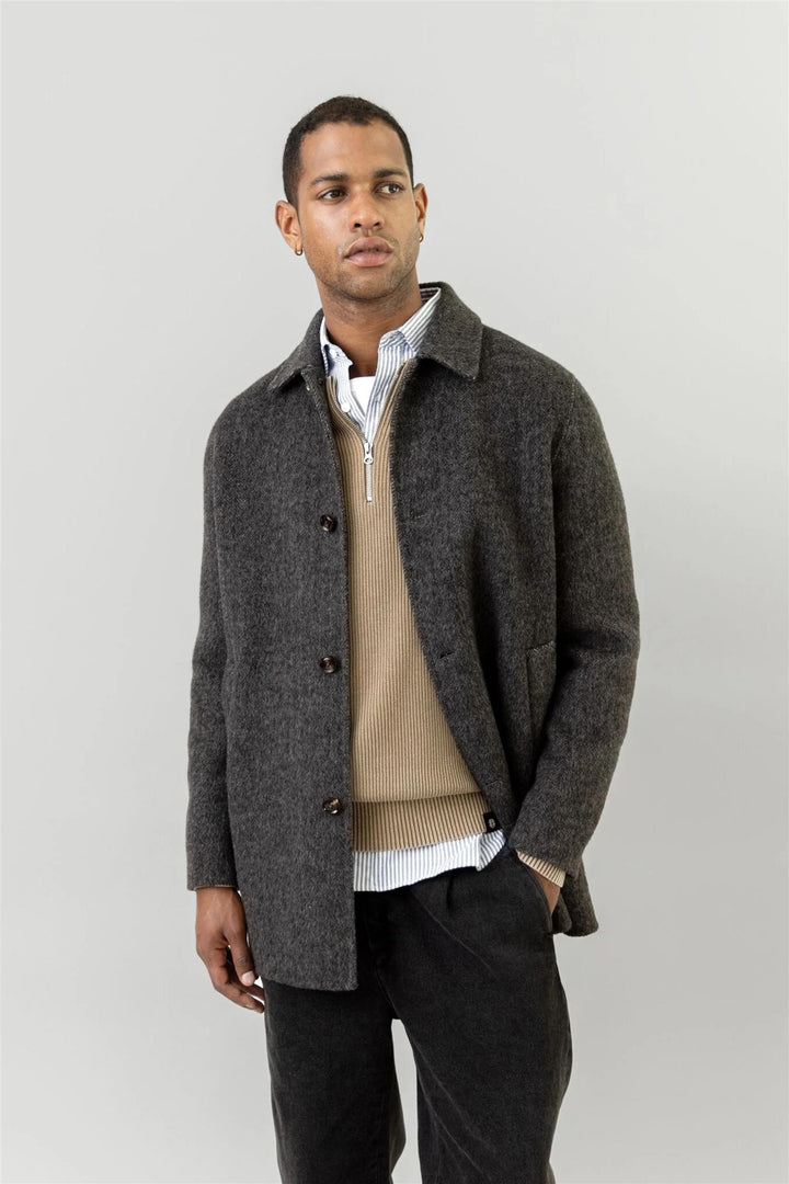 Barkley Wool Coat Phantom