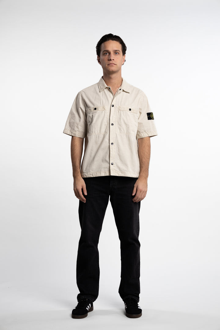 Overshirt M/Corta Shirt Off-White