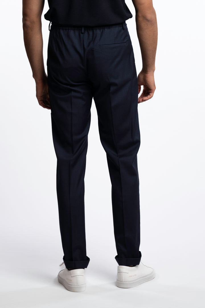Spiaggia Virgin Wool Chinos Navy