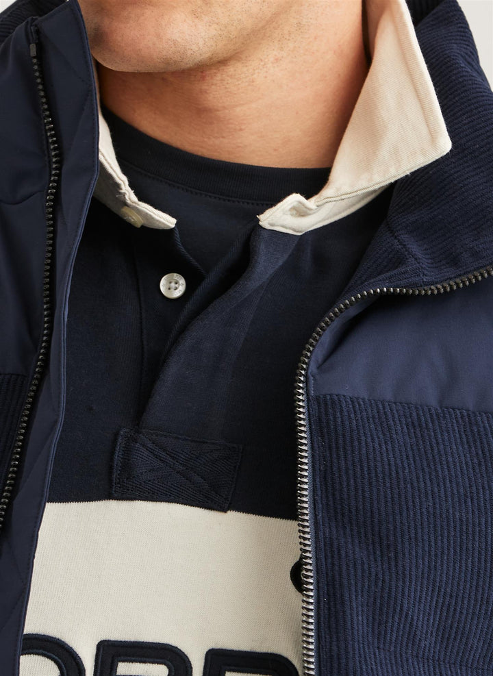 Catton Puffer Vest Navy