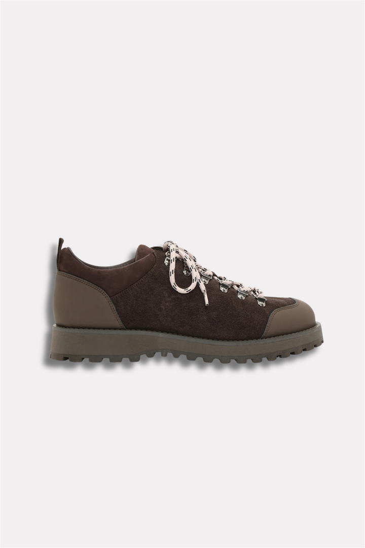 Dune Low Brown Suede