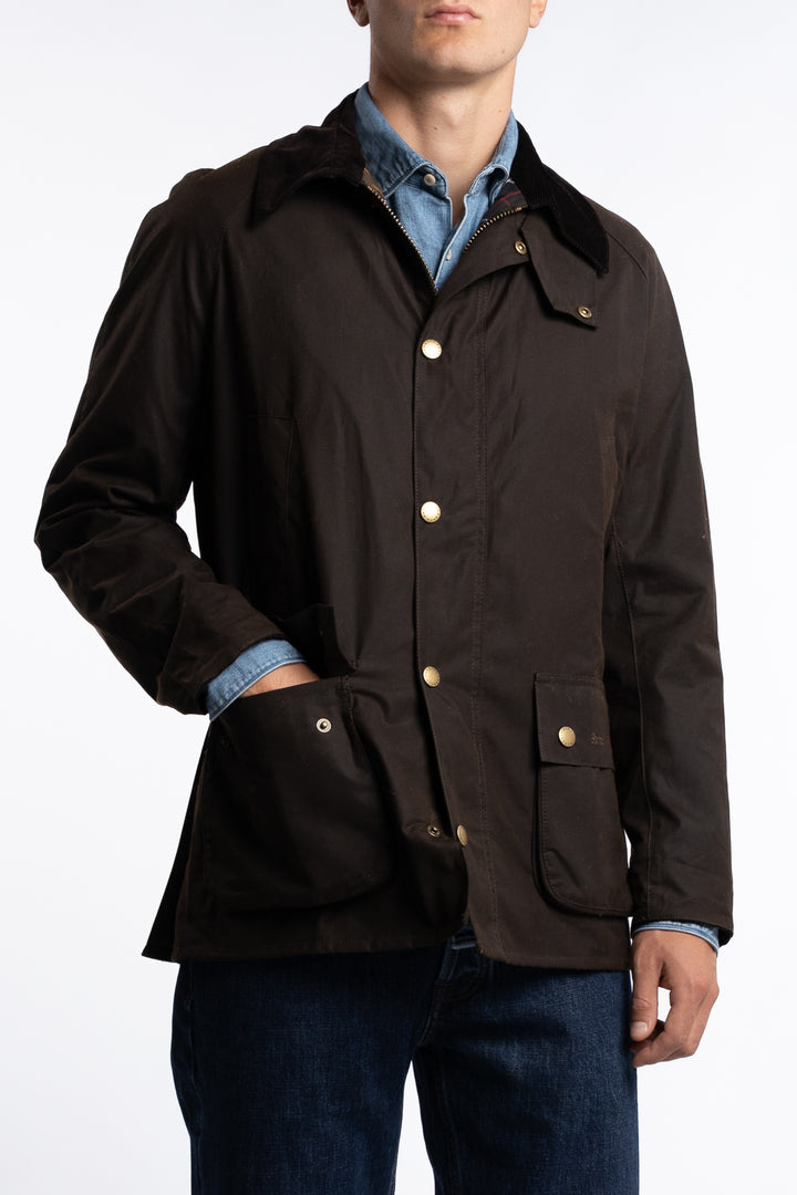 Ashby Wax Jacket Olive