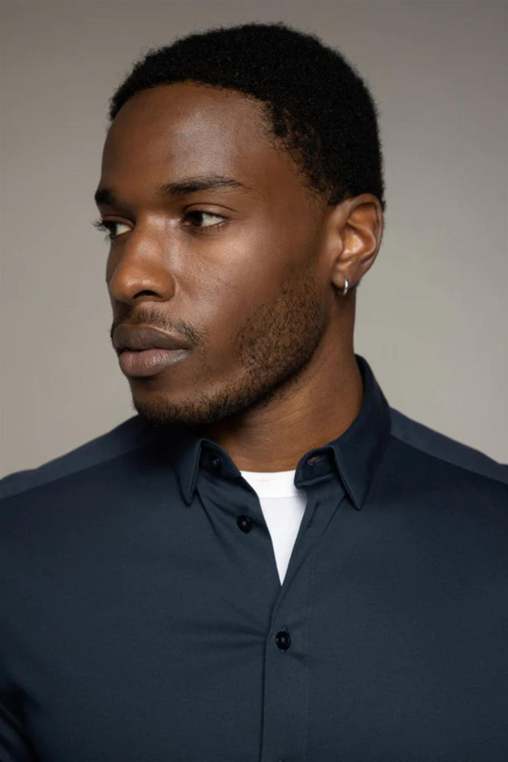 Marco Jersey Shirt Navy