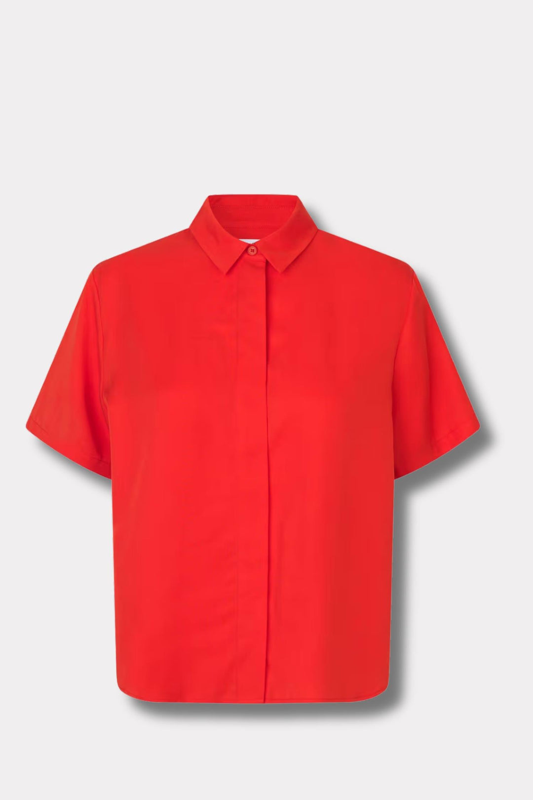 Mina SS shirt 14028- Flame Scarlet