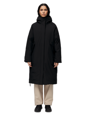 Down Coat Black