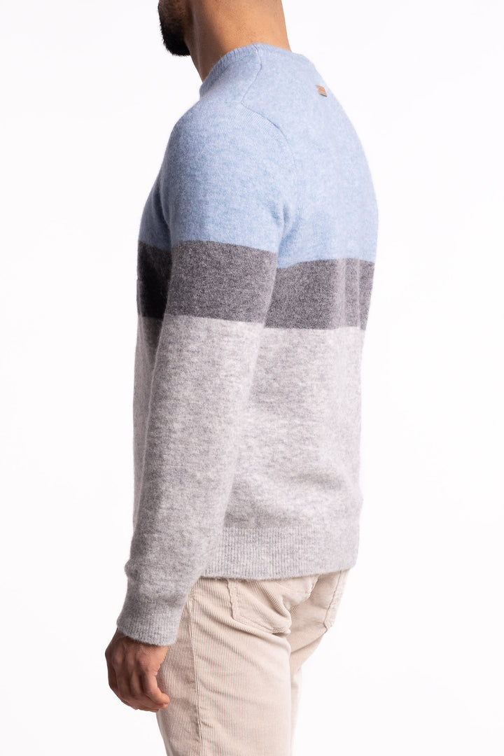 Crewneck With Cars Alpaca Wool