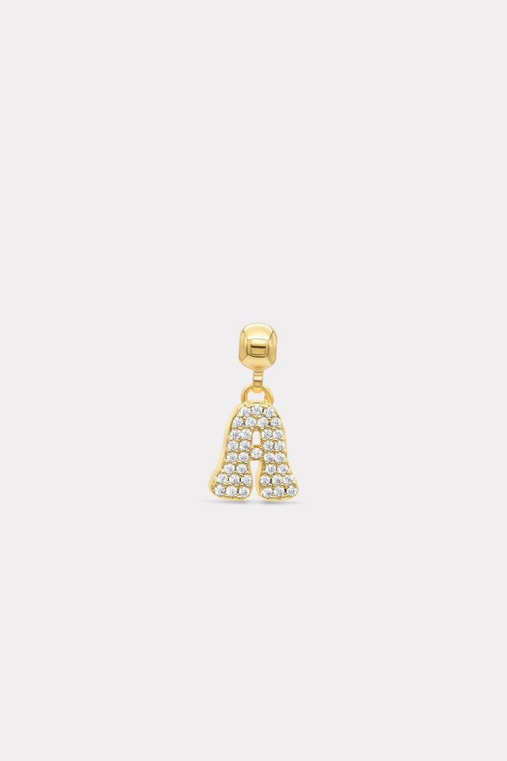 Letter Charm gold