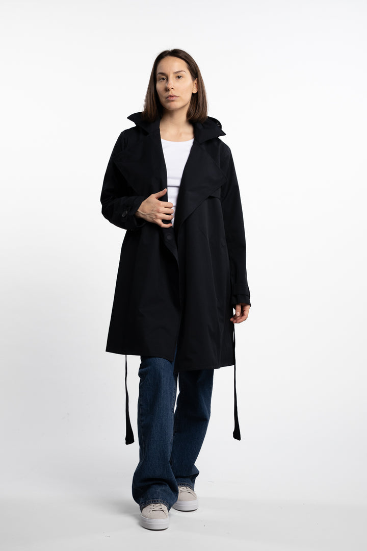 Yr'en Coat - New Black