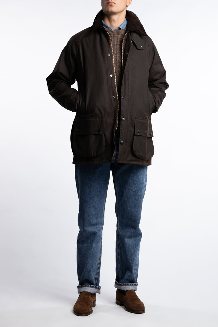 Classic Beaufort Wax Jacket Olive