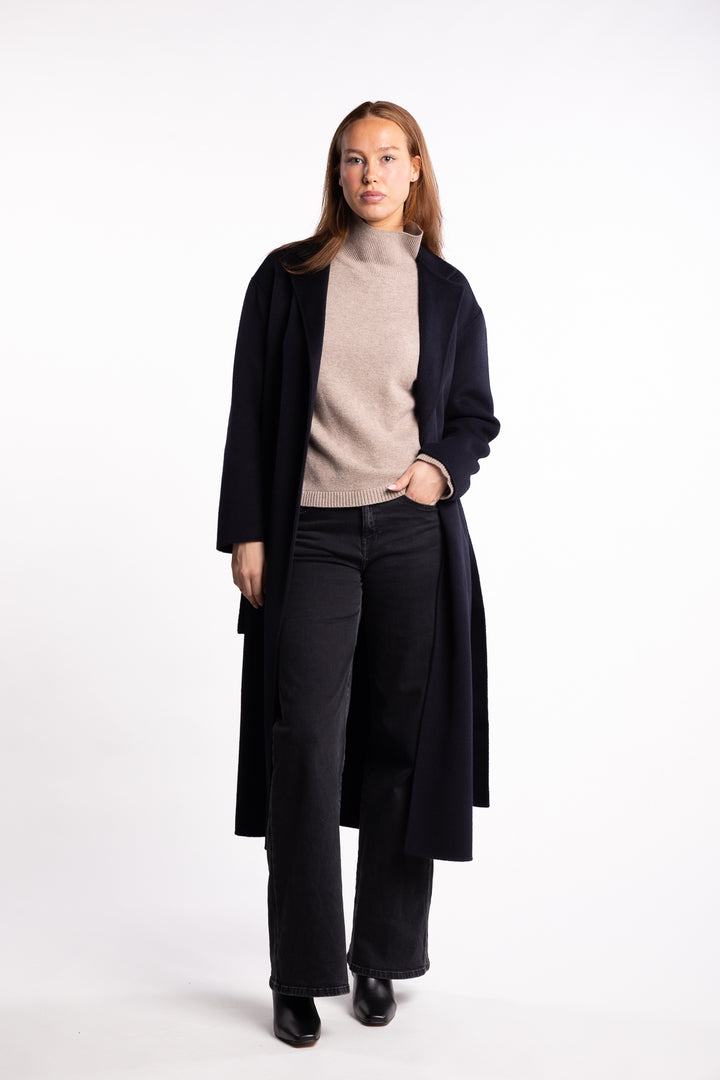 Alexa Coat- Navy
