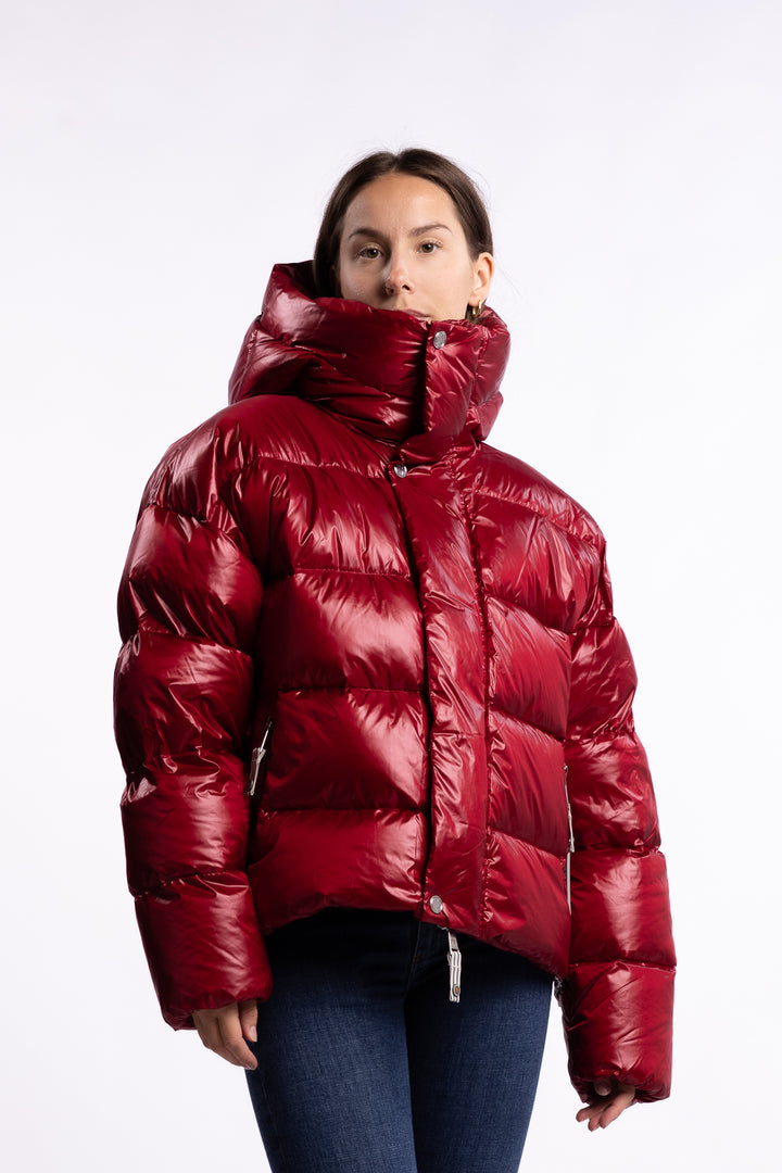 Ginny short  - Deep red