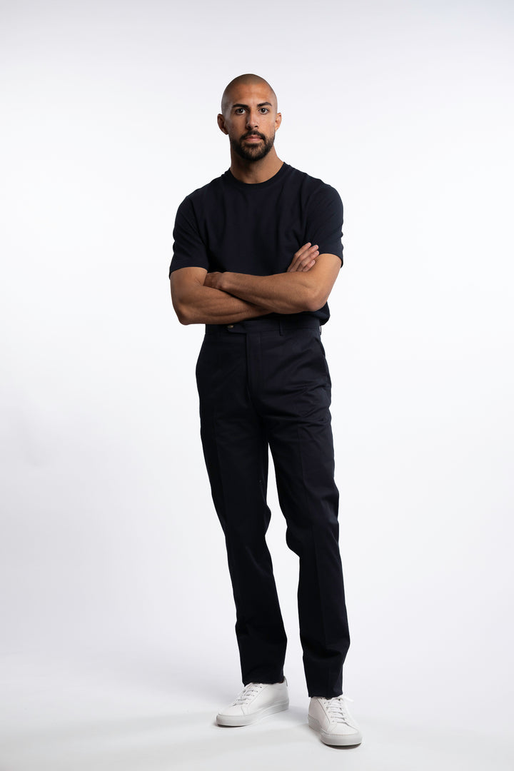Vulcano Cotton Chinos Navy