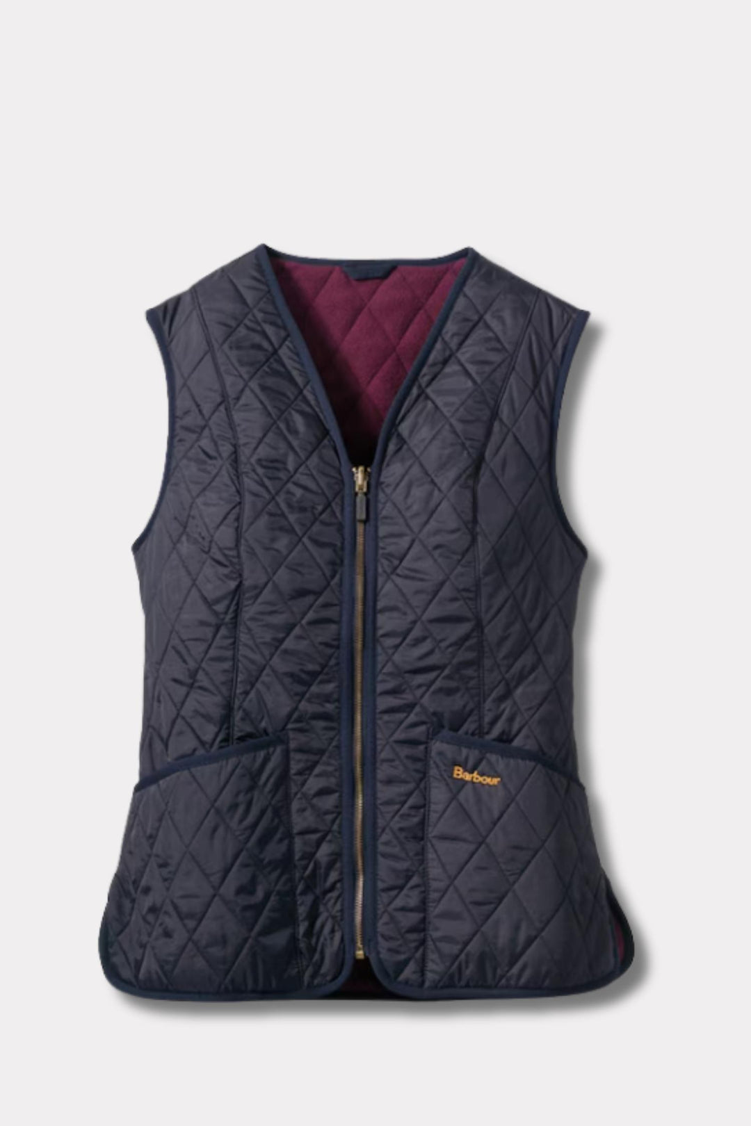 Betty Fleece Vest- Navy