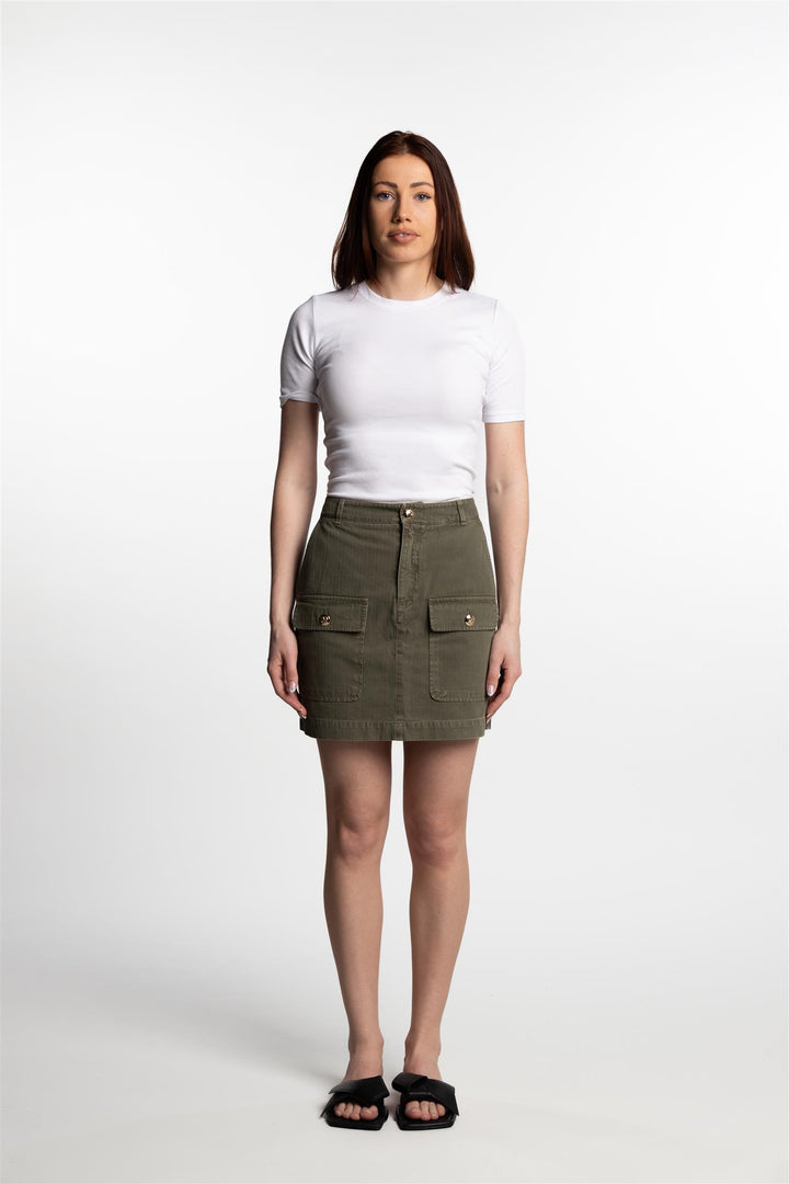 Aliza Skirt- Army Green