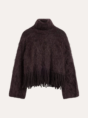 Milena Chunky Sweater Dark Brown