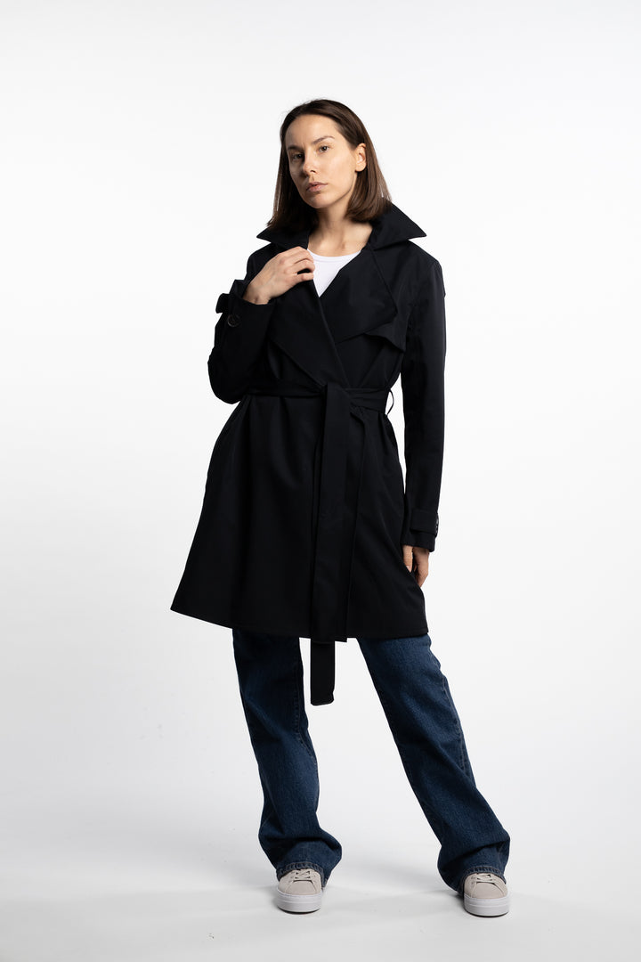 Yr'en Coat - New Black
