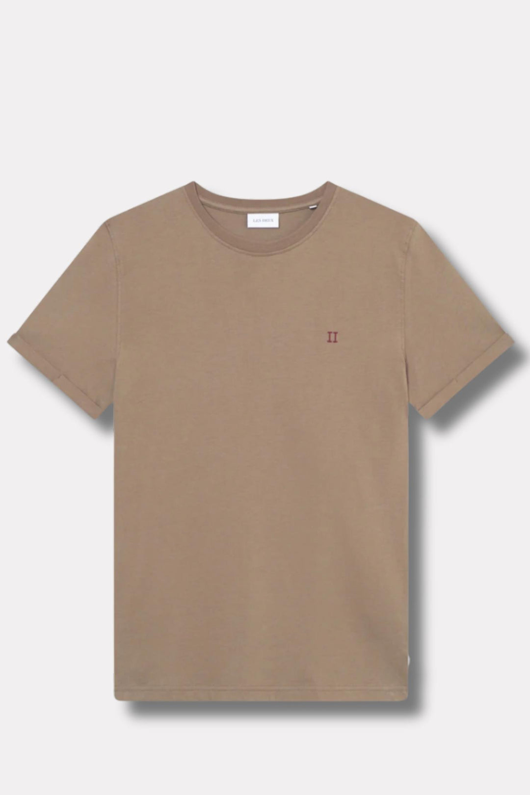 Nørregaard Contrast T-shirt Teak Brown