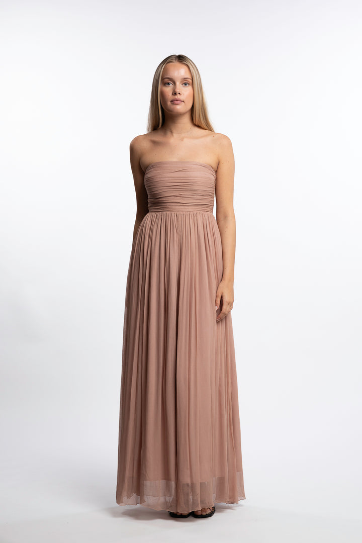 Amalfi Dress- Warm Taupe