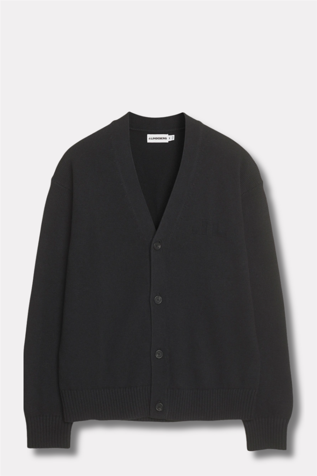 Eddy Wool Blend Cardigan Black