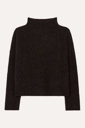 Mika Yak Funnelneck Sweater Golden Brown