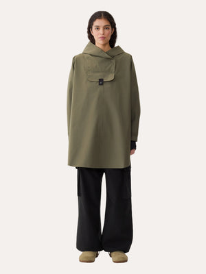 Bergen Poncho Grape Leaf