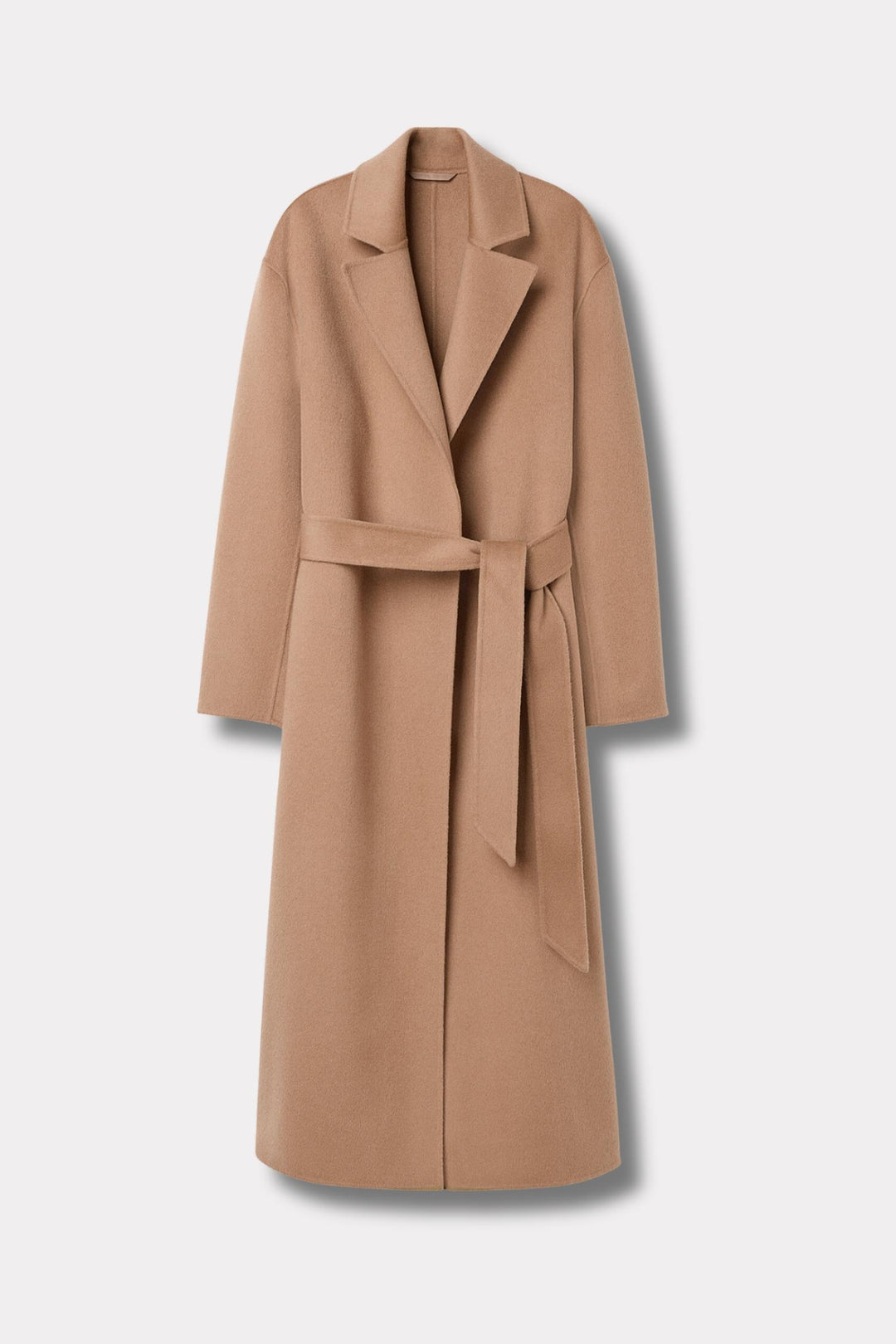 Alyssa Doublé Coat- Dark Camel