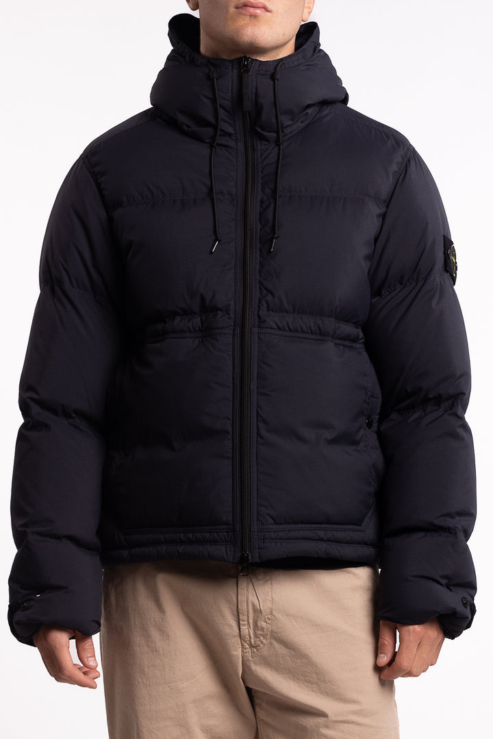 4100019 Matt Ripstop Cordura® Down Parka Navy Blue