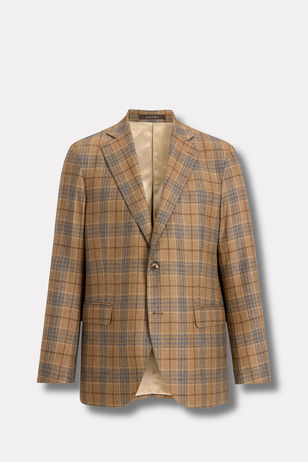 Fogerty Regular Fit Wool Blazer Regular Fit Beige Cork