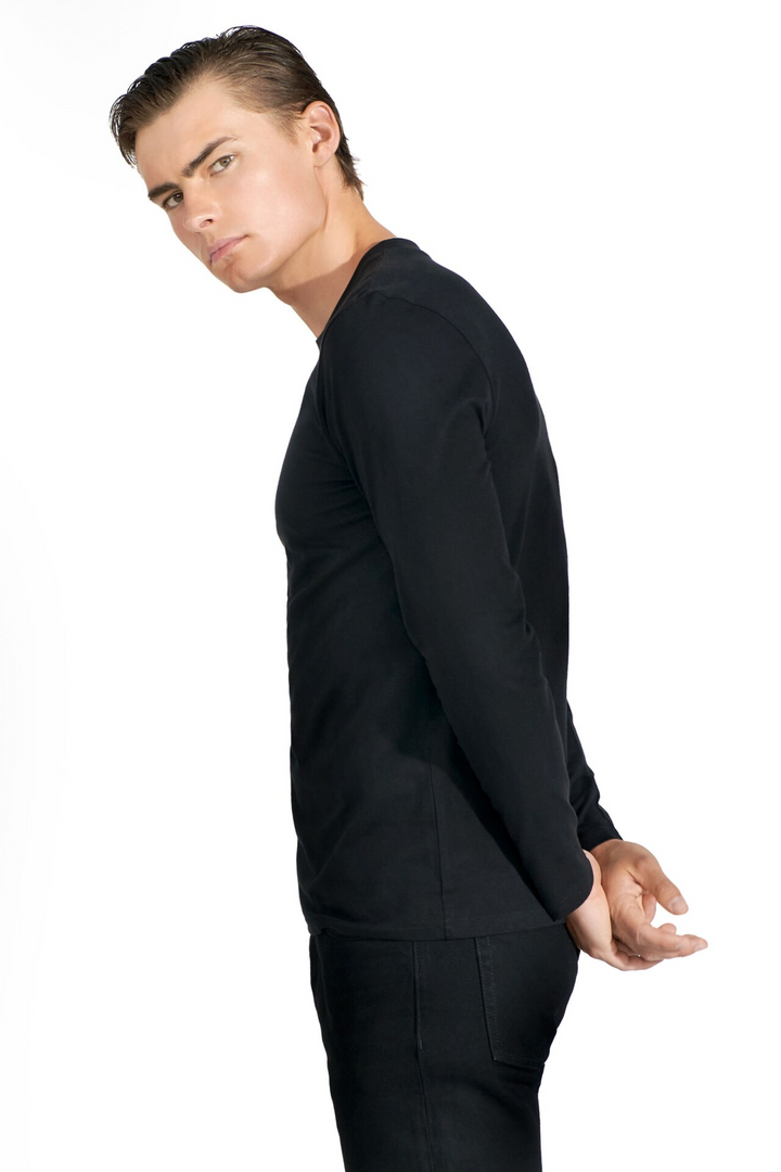 Long Sleeve Regular Black