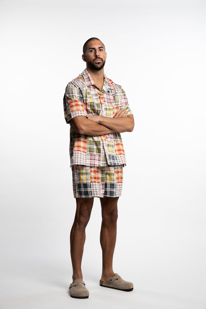 Magic Shorts Fantasy Tropical Madras Mix