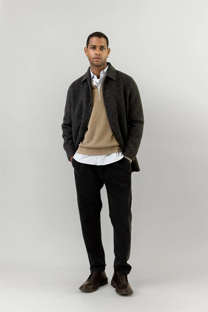 Barkley Wool Coat Phantom