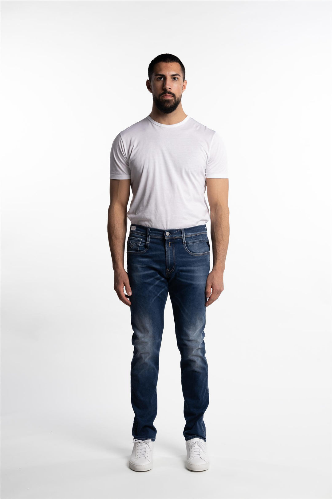 Anbass Slim Fit Jeans Hyperflex Blue