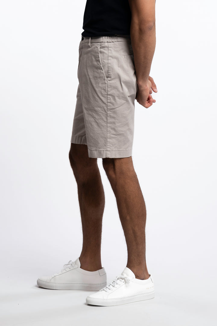 Bermuda Cotton Shorts Pomice