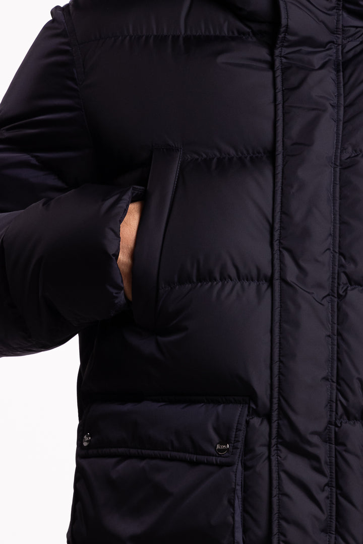 Chamonix Down Parka Navy