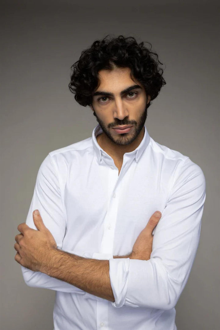 Marco Jersey Shirt White