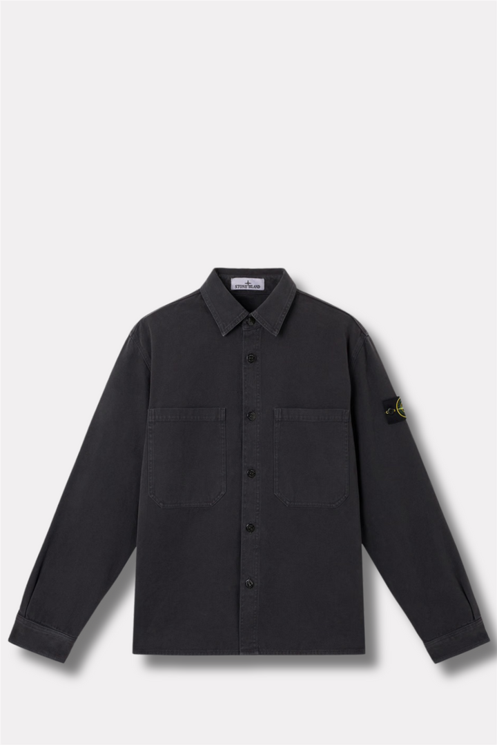 1200025 Organic Panama Cotton 'OLD' Effect Ink Blue