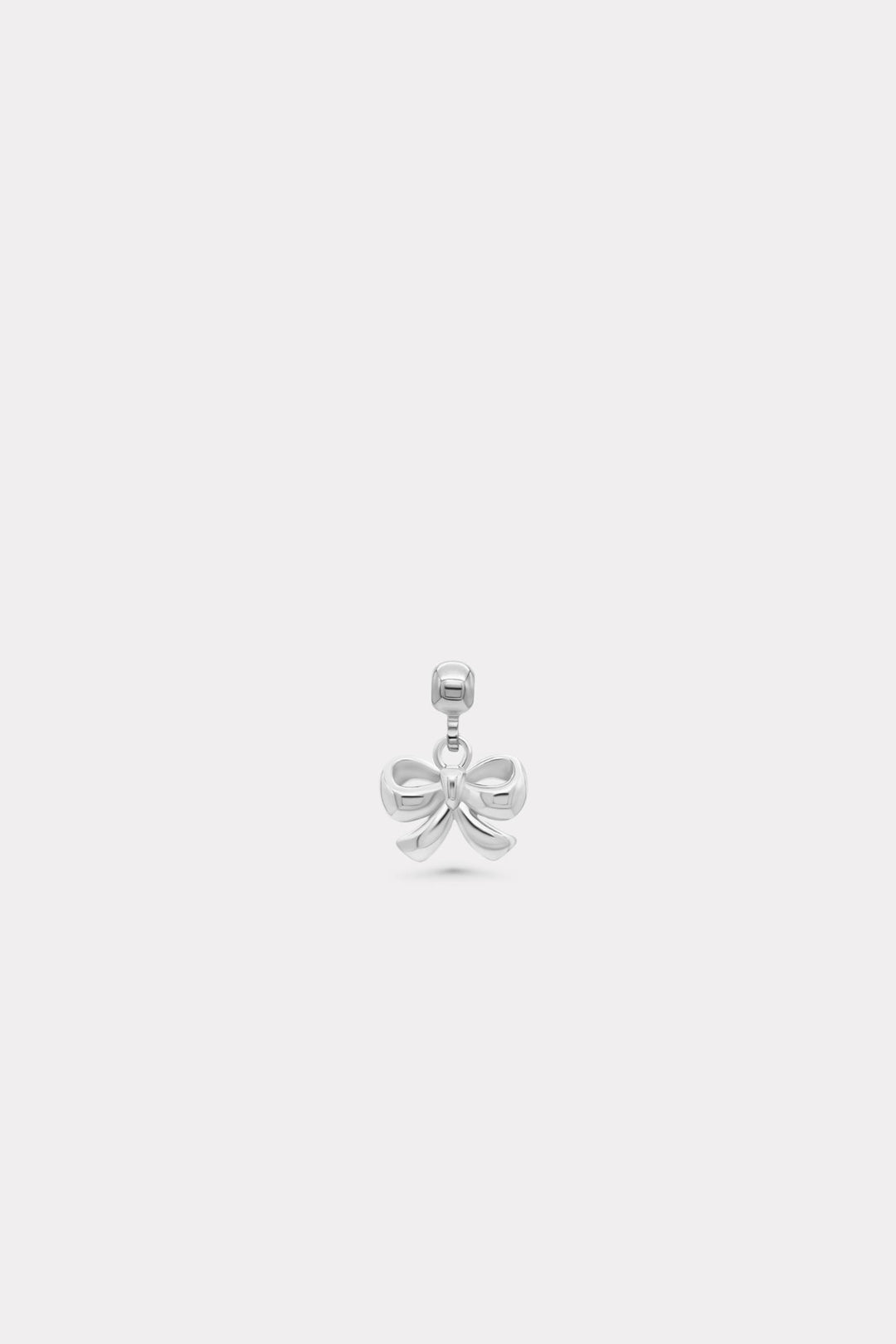 Bow Charm silver