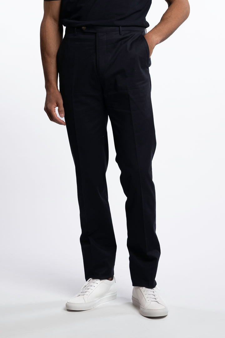 Vulcano Cotton Chinos Navy