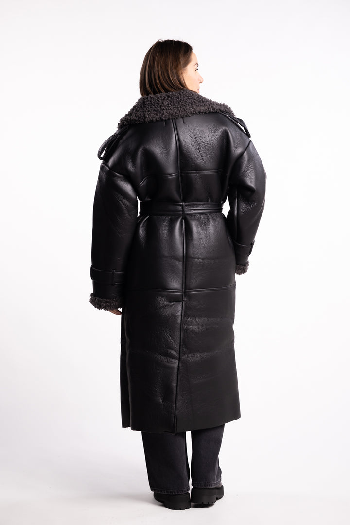 Manchester Coat- Black
